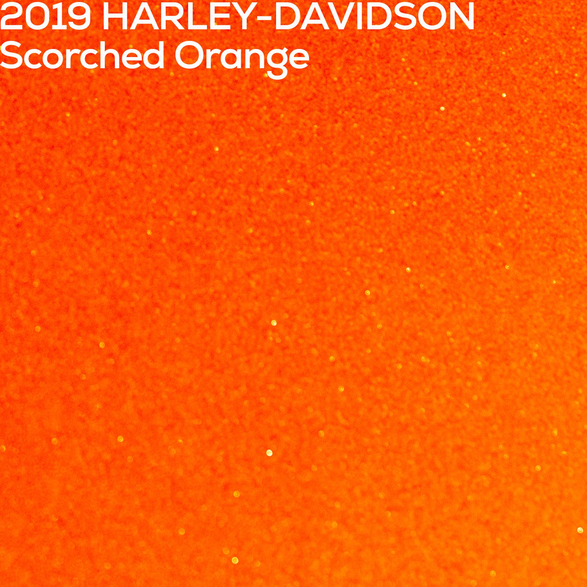 Scorched Orange Harley-Davidson Refinish Paint | Factory-Match
