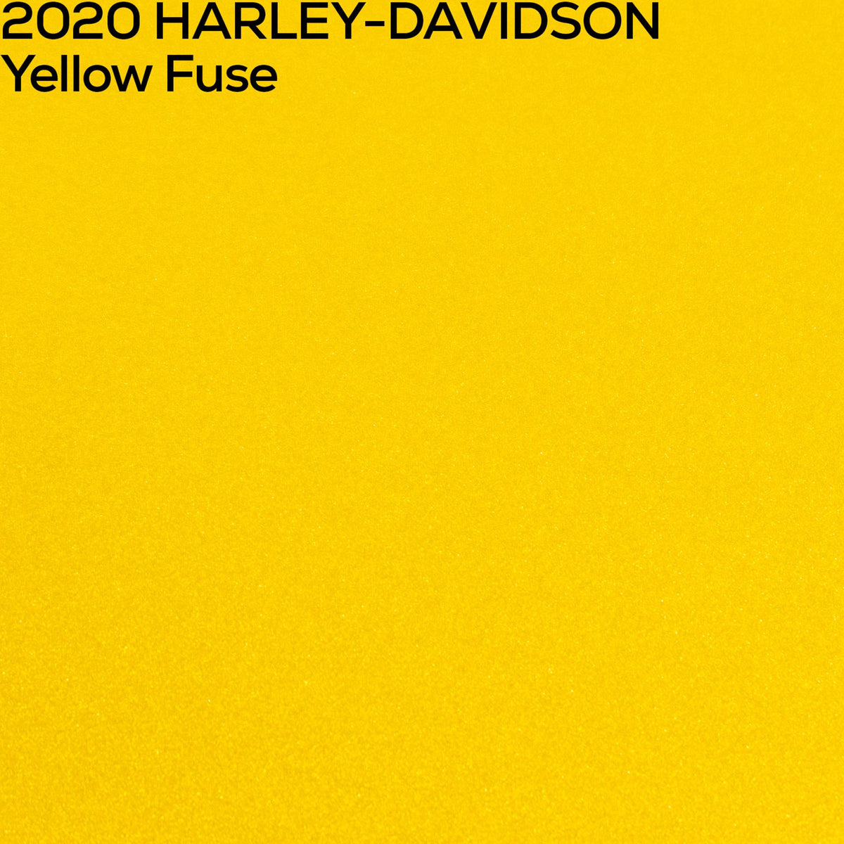 Yellow Fuse Harley-Davidson Refinish Paint | Factory-Match