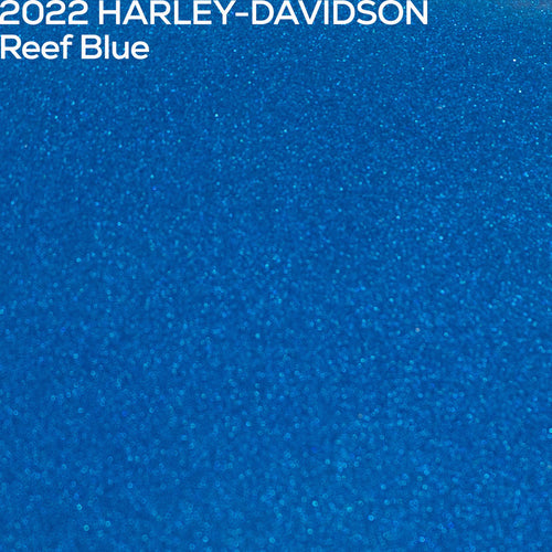 2022 Harley-Davidson Reef Blue color swatch